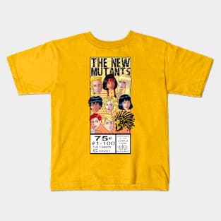 The New Mutants Comic Corner Box Kids T-Shirt